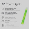 6 Inch Green ChemLight – Specs