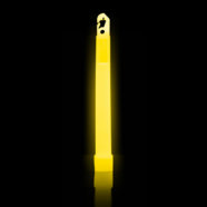 6 Inch Yellow ChemLight -- Glowing Cyalume Light Stick