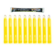 6 Inch High Intensity Yellow ChemLight -- Package
