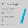 6 Inch Blue ChemLight – Specs