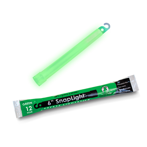 12 Hour Duration Green Pack of 5 12 Long Cyalume SnapLight Industrial Grade Chemical Light Sticks