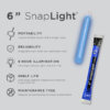 6 Inch Blue SnapLight – Specs