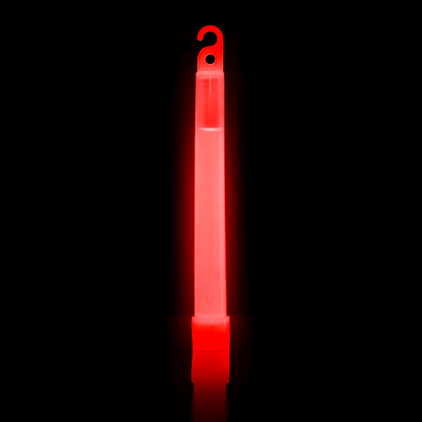 12 hour 10 pack Cyalume 6 Light Sticks RED