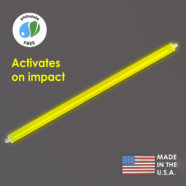 15" Yellow Cyalume Impact Stick