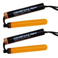 3 ChemLight Super High Intensity Tactical Lights Orange NSN:6260-01-247-0363