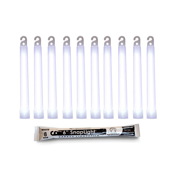Cyalume 9-08006 SnapLight White Glow Sticks 6 Inch Industrial Grade Ultra B... 