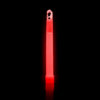6 Inch Red ChemLight — Glowing