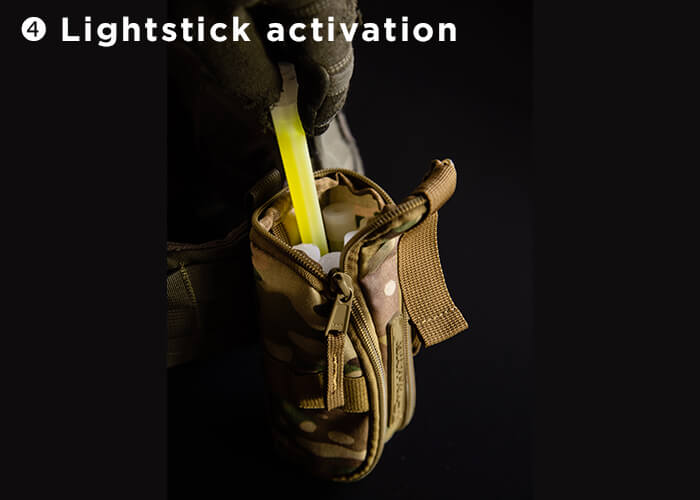 cypouch tactical holder for lightsticks