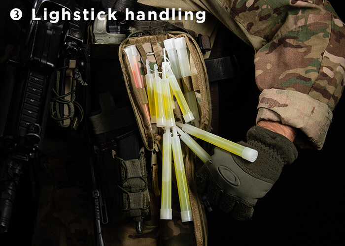 cypouch tactical holder for lightsticks